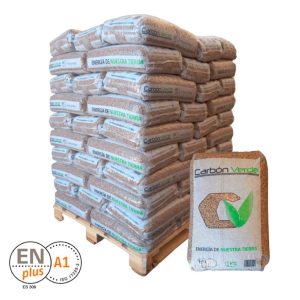 Pellet di carbone verde – 70 sacchetti