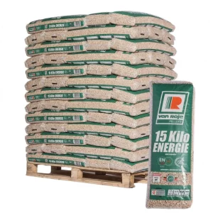 Pellet Van Roje – Pallet da 65 sacchi da 15 kg BLM32823