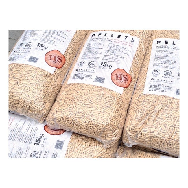 Pellet Schuster ENplus A1 66 sacchi da 15 kg in abete - immagine 3